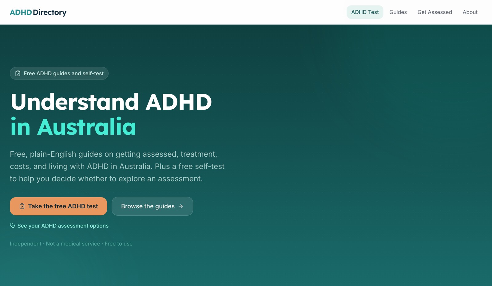 ADHD Directory: understand your ADHD assessment options in Australia